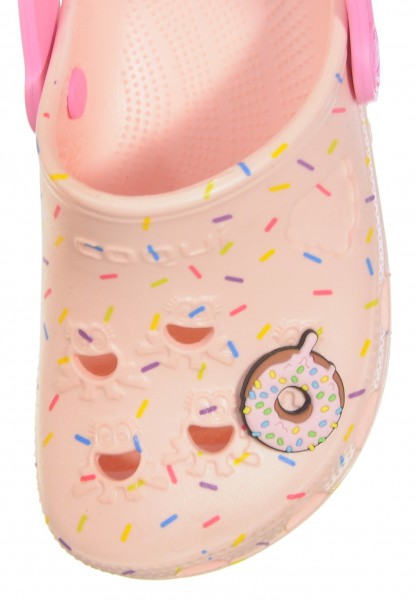 Fotogalerie: Coqui Little Frog 8701-280-4106 candy pink/dk. pink donut + amulet 